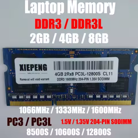 Laptop 4GB DDR3 1333MHz PC3 10600 RAM 8GB 2Rx8 PC3L-12800 for Mac Mini A1347 MD101 MD102 MD103 MD104