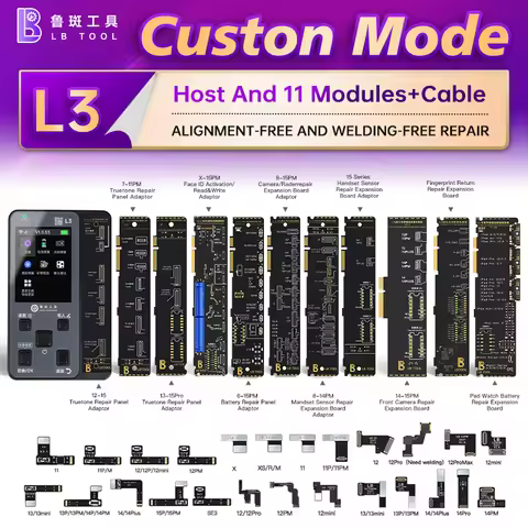 LB TOOL L3 Smart Programmer for Face X/XS/XR Dot Matrix Repair 11 12 13 14 15 Pro Max Face Detection