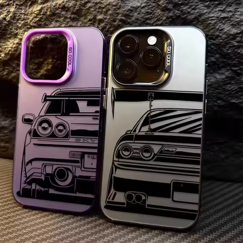 JDM Dream Car Cool Plating Case for Xiaomi POCO M5S 14 13 14T 13T 12T Pro 11 Lite 5G NE X7 X6 X5 X3 