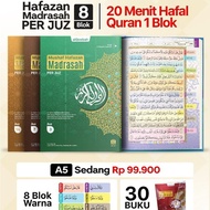 alquran hafalan hafazan tanafus per juz 8 blok warna