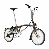 Brompton C Line Explore Bike Mid Handlebar in Black Lacquer