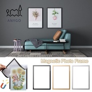 YRBWDYZDH Magnetic Photo Frame, Poster Certificate Artwork Wall Home Decor Magnetic Picture Frames, 