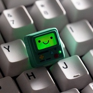 Adventure Time BMO Translucent Keycap In Stock Single ESC Keycap Custom Mechanical Keyboard Accessor
