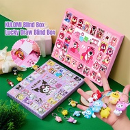 BN 40 Holes Kuromi Lottery Hole Blind Box Toys Sanrio Pendant Mystery Box Poke Doll Keychain