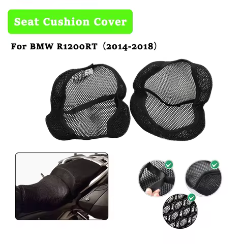 For BMW R1200RT R1200 RT R 1200 RT R 1200RT 2014-2018 Motorcycle Seat Cover 3D Breathable Heat Anti 