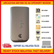 Arcadyan Telstra AW1000 5G Modem X55 WiFi 6 AX3600 160MHz Gigabit Ethernet Port 2.5Gbps Openwrt QWRT