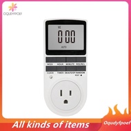[Oqudy] Digital Programmable Timer Socket Electronic Timer Switch Timer Plug Outlet US Plug