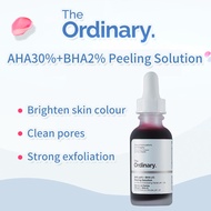 The Ordinary AHA 30% + BHA 2% PEELING SOLUTION facial mask ordinary serum facial serum