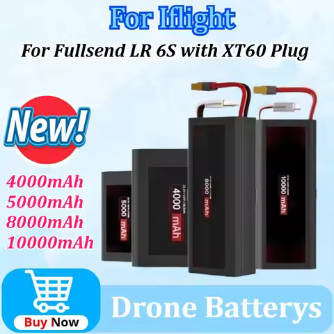 Drone Batterys for Iflight Fullsend 6S 22.2V 4000~10000mAh Li-Ion Battery for Chimera7 Pro V2 6S /7 