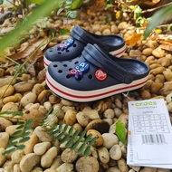 CrocsBand Kid//Buy 1Pair get Free 2 Jibbitzs=50฿// มี7สี Size C8----J3 รองเท้าหัวโตเด็ก ใส่ได้ทั้งเด็กผู้ชายและเด็กผู้หญิง รองเท้าแตะครอส์ Crocs Kid