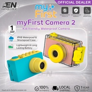 myFirst Camera 2 - 8MP IPX8 Waterproof Underwater (10ft/3m) Diving Mini Digital Camera for Kids