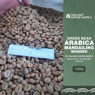 Green Bean Arabica Mandailing Fullwash 1 Kg - Raw Coffee Beans Coffee Bean Kopi Bean