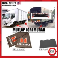 MUFLATE GETAH mudflap lorry MUDFLAP MUFLAD LORI LORRY  3 TON 5 TON DEPAN BELAKANG LORRY ACCESSORIES