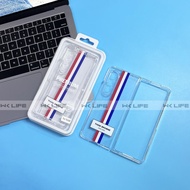 Ốp Samsung Z Fold3 / Z Fold4 Likgus Thom Browne New York Trong Suốt Không Ố Vàng
