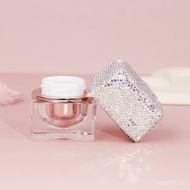 Acrylic Travel Water Cream Diamond Cosmetic Sub-bottling Cross-Border High-End Cream Cream Bottle Em