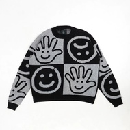 Faith Fade - Knitwear Signature Checkered Black