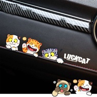 Cartoon Cartoon Car Sticker Funny Funny Cat Car Sticker Glass Body Sticker