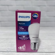 CAHAYA PUTIH Limited Philips Led Mycare 3W White Light Philips Led Lights 3 Watt Cdl Good