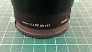 Sigma  16mm f1.4 for Sony E Mount