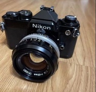 Nikon FE 黑機+ Nikkor S.C 50mm F1.4 鏡頭