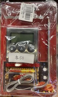 電子燒烤溫度計 廚房 溫度燒烤叉帶探針