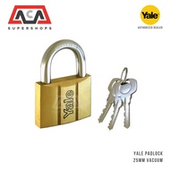 YALE PADLOCK 25MM VACUUM