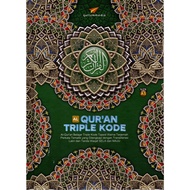 Gramedia Padang - Al Quran Triple Color Tajweed Translation Word by Word A5
