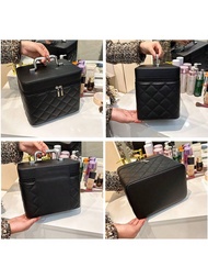 1PC Multi Size Makeup Bag, Luxury PU Material With Diamond Quilting,Soft And Easy To Clean, Best Mak