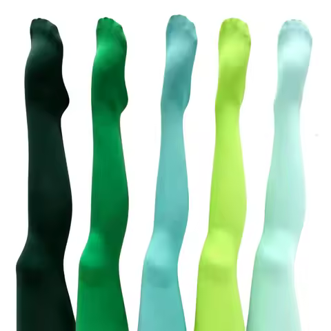 2026 New Spring Women's 80D Denier Velvet Opaque Tights Ladies Colorful Tights Stretch Pantyhose Dre