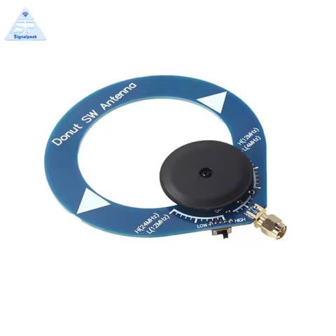 4MHz-24MHz/500kHz-2000kHz AM MW/SW Mini Loop Antenna FM Wave Broadband Reception Antenna with Iradio