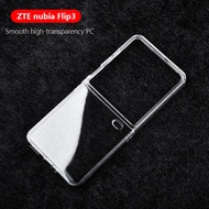 For ZTE Nubia Flip 3 Case Protective HD Transport Cover Clear Mobile Phone Back Shockproof Cover For