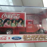 可口可樂 x FORD 懷舊模型車 [BMW 寶馬 單房跑賽車 法拉利 林寶堅尼 Lamborghini Ferrari Mercedes Benz Honda toyota mini Porsche
