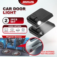 Car Door Light 2pcs Set | Welcome Light For Proton/ Toyota/ Honda/ Nissan | Car Led Accessories | Lampu Pintu Kereta 车门灯