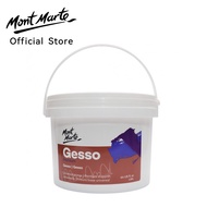 Mont Marte Premium Gesso Universal Primer - 1.89L (64oz) White Gesso for Canvas Paper Wood Acrylic O