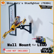 Wall Mount for Lego Star Wars Shin Hati's Starfighter (75364)