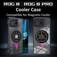 Asus ROG Phone 8/8 Pro Cooler Cooling Case Cover Casing ROG Phone 8 Pro Case ROG 8 Case Casing Accessory Accessories