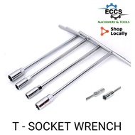 T HANDLE SOCKET WRENCH NUTS 6MM-17MM  SOCKET SPANNER CHROME VANADIUM
