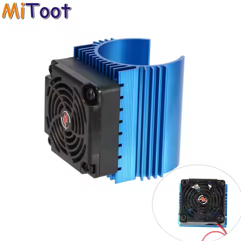 Hobbywing Electric Car brushless Motor Heatsink Cover Cooling Fan For 1:10 RC Cars 4465 3665/3674 Mo