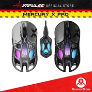 GravaStar Mercury X Pro Wireless Gaming Mouse - 8,000Hz Polling Rate, with 8K Dongle (Galaxy Black/I