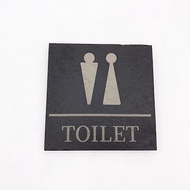 廁所標示牌 洗手間指示牌 化妝室掛牌 公共標識 Toilet 商店標示