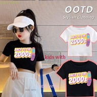 (24 Hours Delivery) In 2025 Girls Short Sleeve T-Shirt 1 Cotton Printed A706