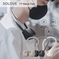 SoLove F7 Neck Fan Portable 3 Speeds Cooling Strong Wind
