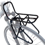 Bicycle Front Rack Steel Luggage Touring Carrier Racks 15KG Capacity Mountain Road Bike Pannier Rack