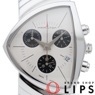 นาฬิกาข้อมือผู้ชาย Hamilton Ventura Chronograph รุ่น H244320/H24432151 ตัวเรือนสแตนเลส สีเงิน สภาพดี