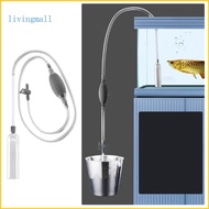 LIVI Water Exchange Aquarium Siphon Water Changer Aquarium Siphon Vacuum Cleaner