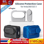 🇹🇭【ร้านไทย】aMagisn เคสซิลิโคน ป้องกัน สําหรับ Insta360 GO3 360 ​​อุปกรณ์เสริมกล้องกีฬา ป้องกันกล้อง