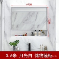 🐘Smart Bathroom Mirror Cabinet with Light Wall-Mounted Mirror Box Dressing Mirror Bathroom Mirror with Shelf