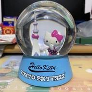 自有品·絕版·日本東京 晴空塔 一番賞 Hello Kitty 凱蒂貓 水晶球 雪花球 三麗鷗