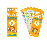 BRAIN QUEST - My First Brain Quest Challenge Cards AGES 5-6｜Kindergarten Smart Cards | 兒童問答卡｜綜合練習｜平行