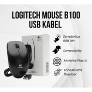 Logitech B100 mouse, original USB cable mouse
